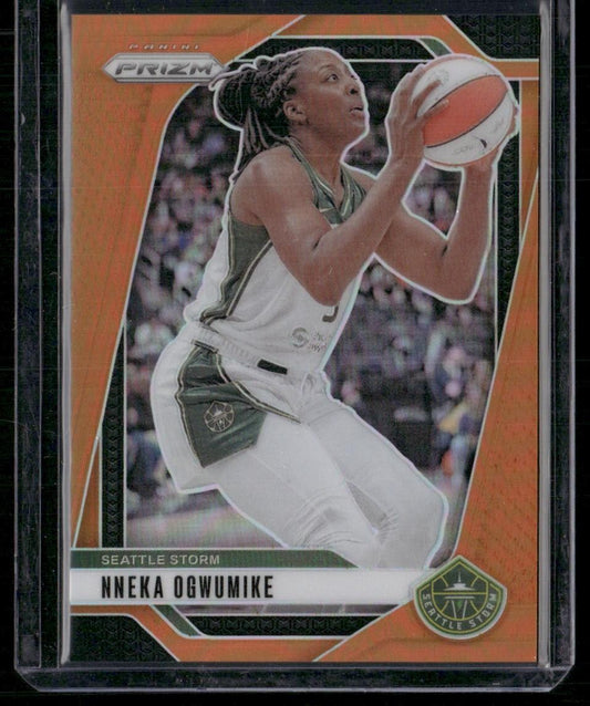 2024 Panini Prizm WNBA #52 Nneka Ogwumike Orange Prizms #/99