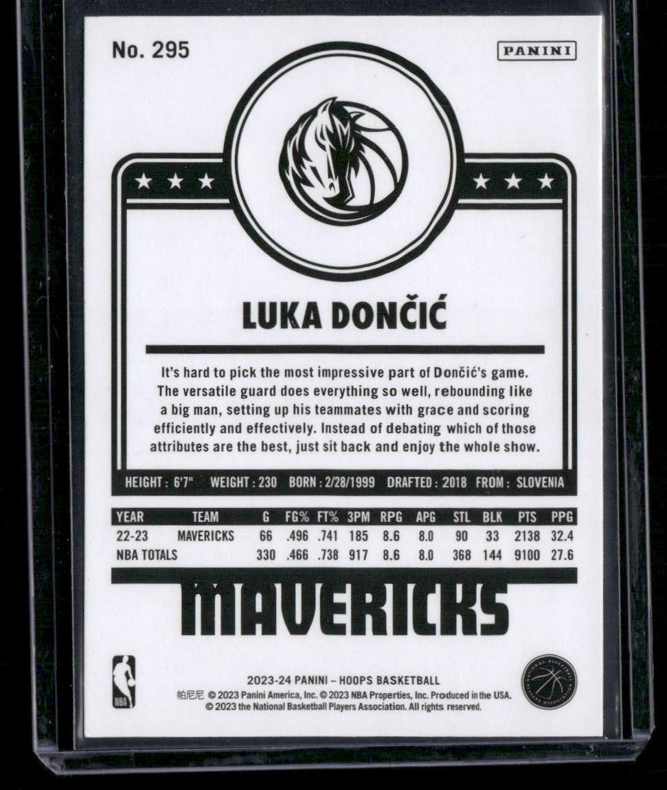 2023-24 Hoops #295 Luka Doncic