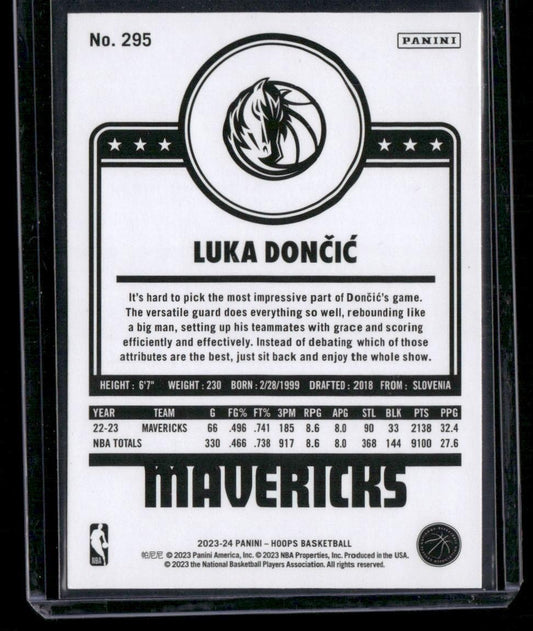 2023-24 Hoops #295 Luka Doncic