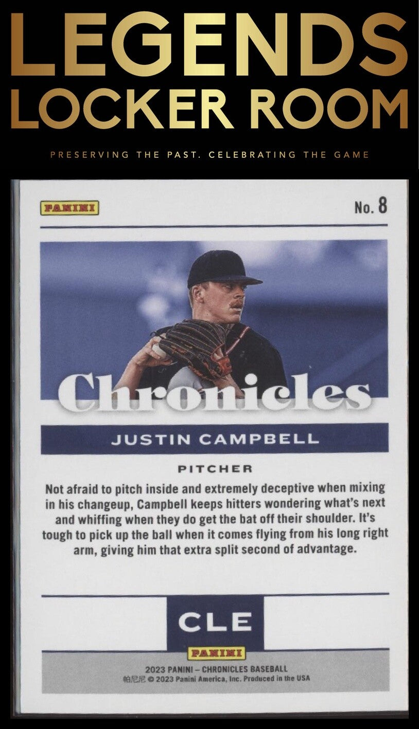 2023 Panini Chronicles #8 Justin Campbell