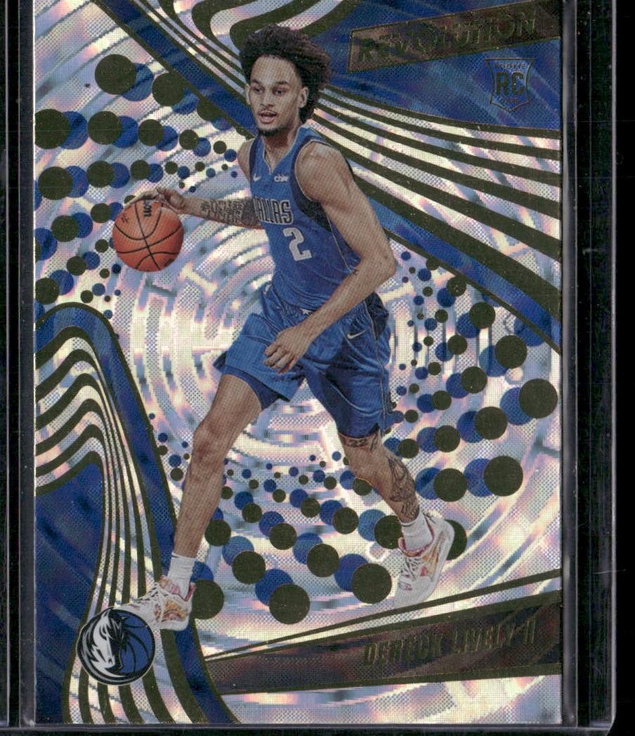 2023-24 Panini Revolution #120 Dereck Lively II Fractal