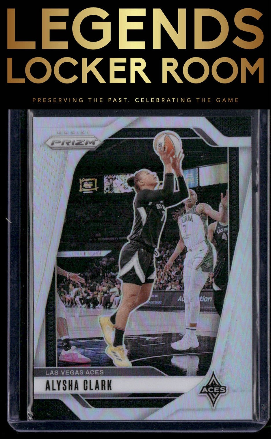 2024 Panini Prizm WNBA #101 Alysha Clark Silver Prizms