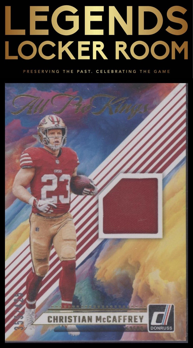2024 Donruss #APK-CMC Christian McCaffrey All Pro Kings #/425