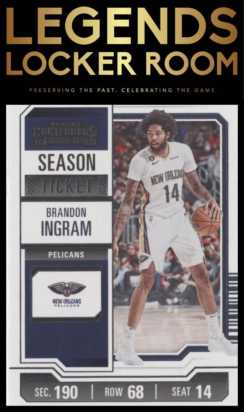 2023-24 Panini Contenders #38 Brandon Ingram Season Ticket Retail