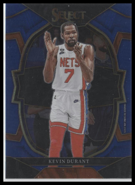 2022-23 Panini Select #37 Kevin Durant Blue (Retail Base)