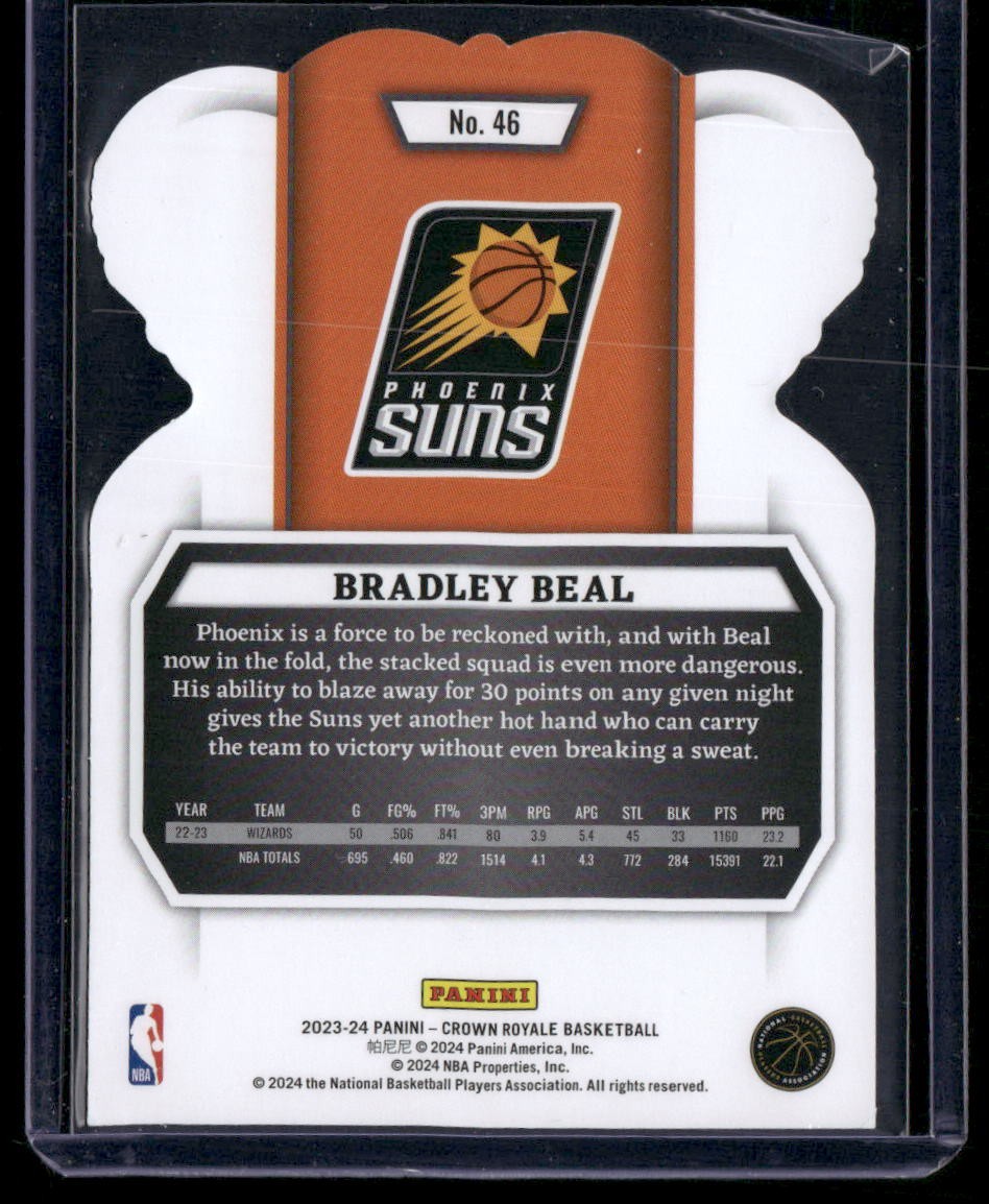2023-24 Panini Crown Royale #46 Bradley Beal