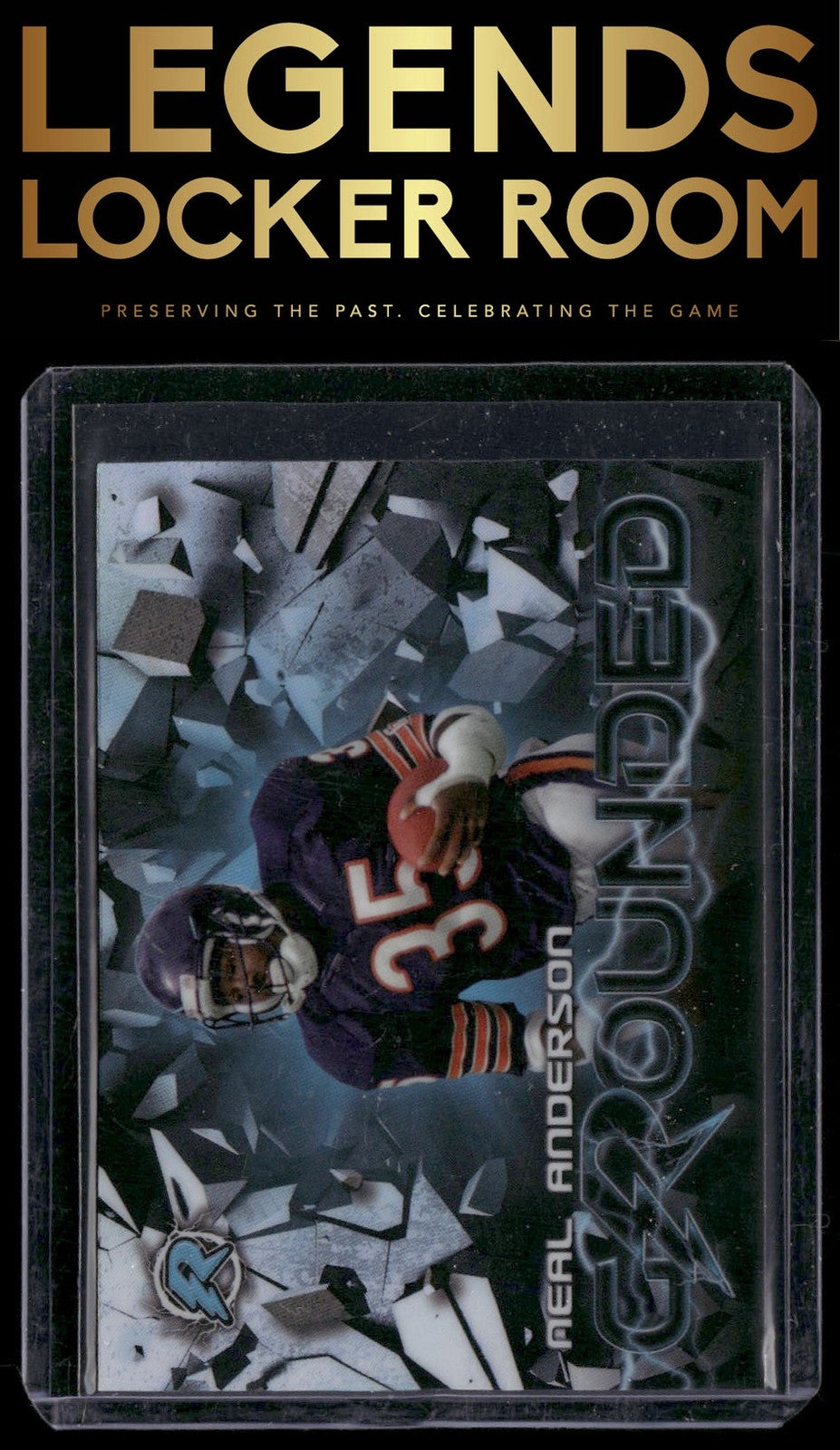 2023 Topps Composite #RG-3 Neal Anderson Resurgence Grounded Refractor