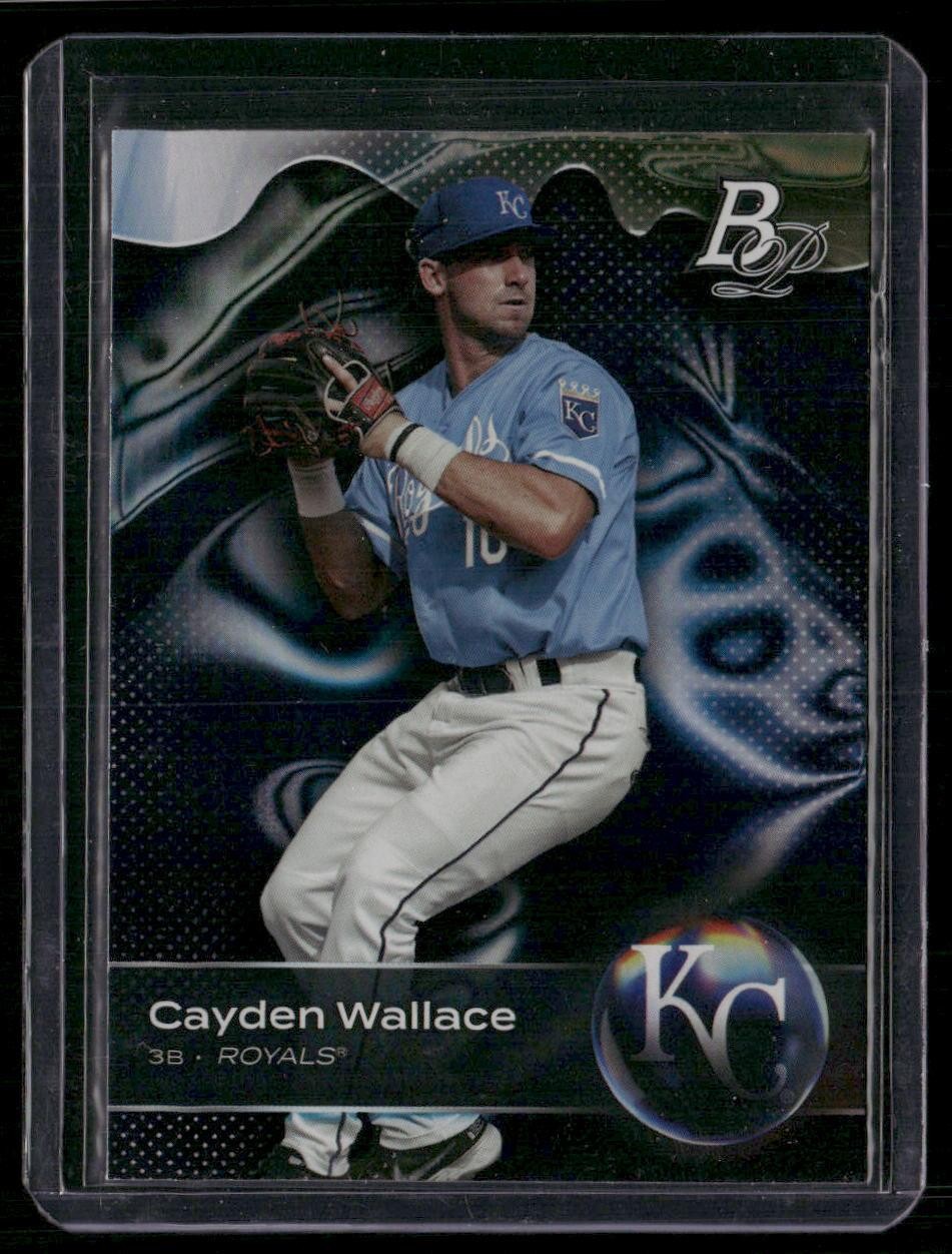2023 Bowman Platinum #TOP-84 Cayden Wallace Top Prospects