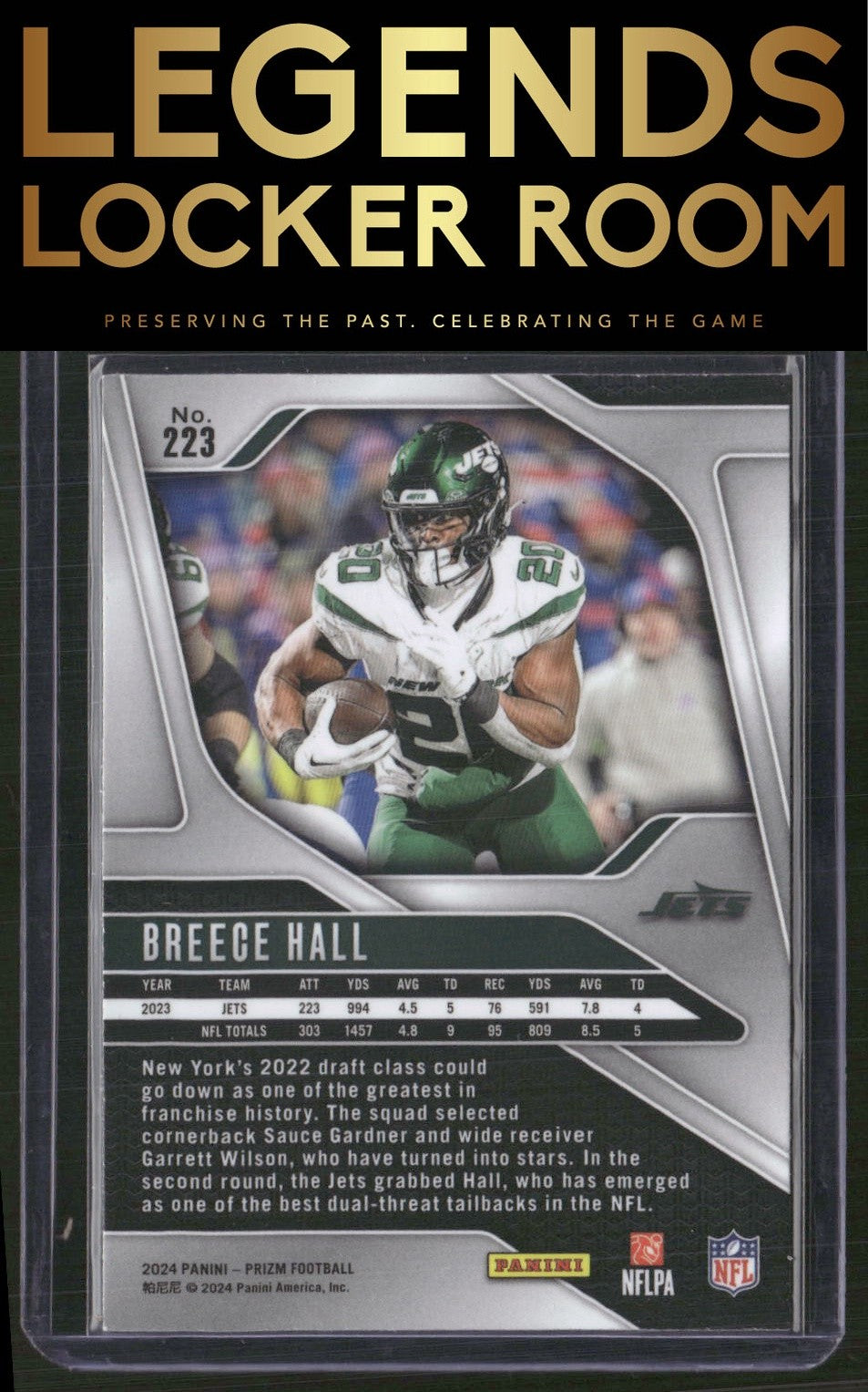 2024 Panini Prizm #223 Breece Hall