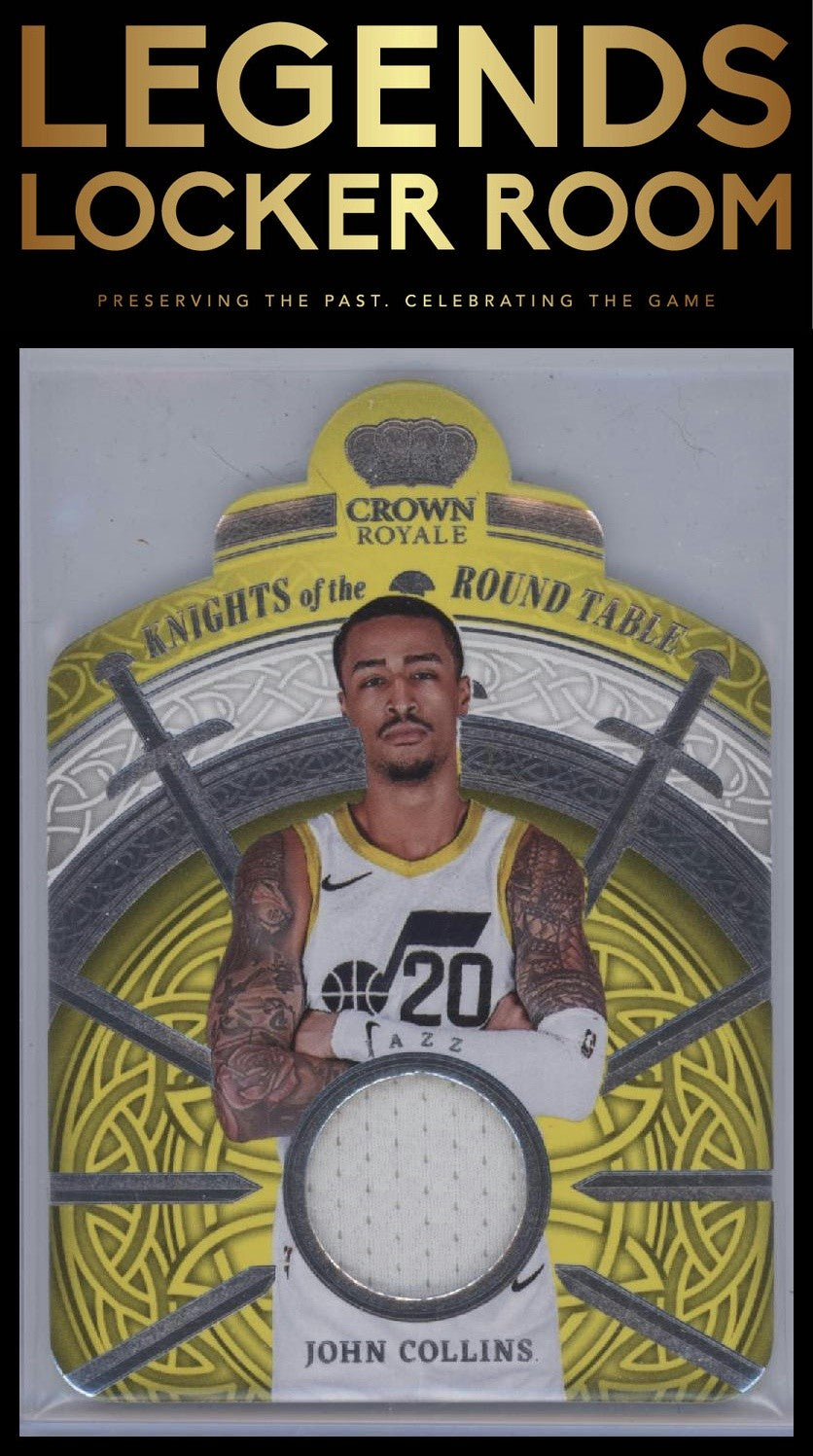 2023-24 Panini Crown Royale #KRT-COL John Collins Knights of the Round Table