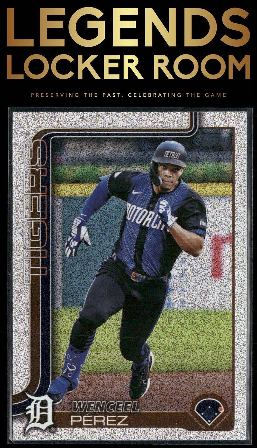 2025 Topps #646 Wenceel Pérez Sandglitter