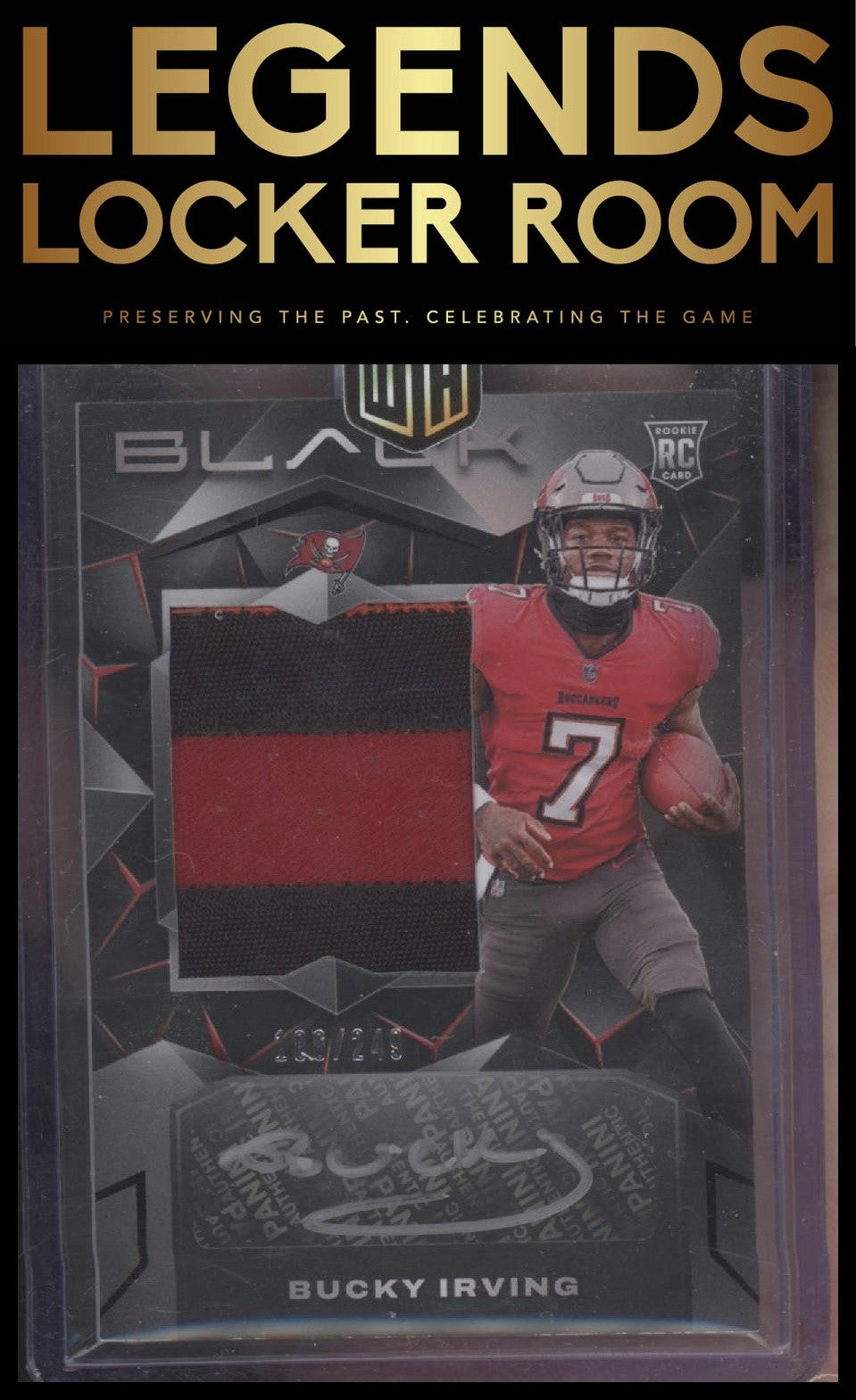 2024 Panini Black #226 Bucky Irving #/249