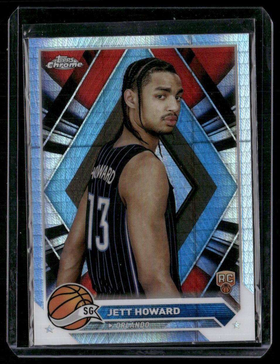 2023-24 Topps Chrome #6 Jett Howard Prism Refractors