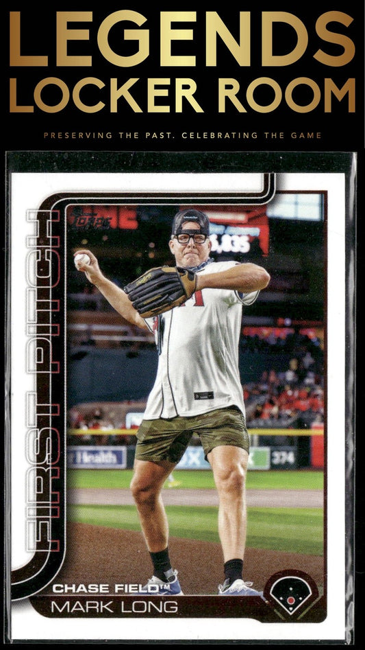 2025 Topps #FP2-5 Mark Long First Pitch (Series Two)