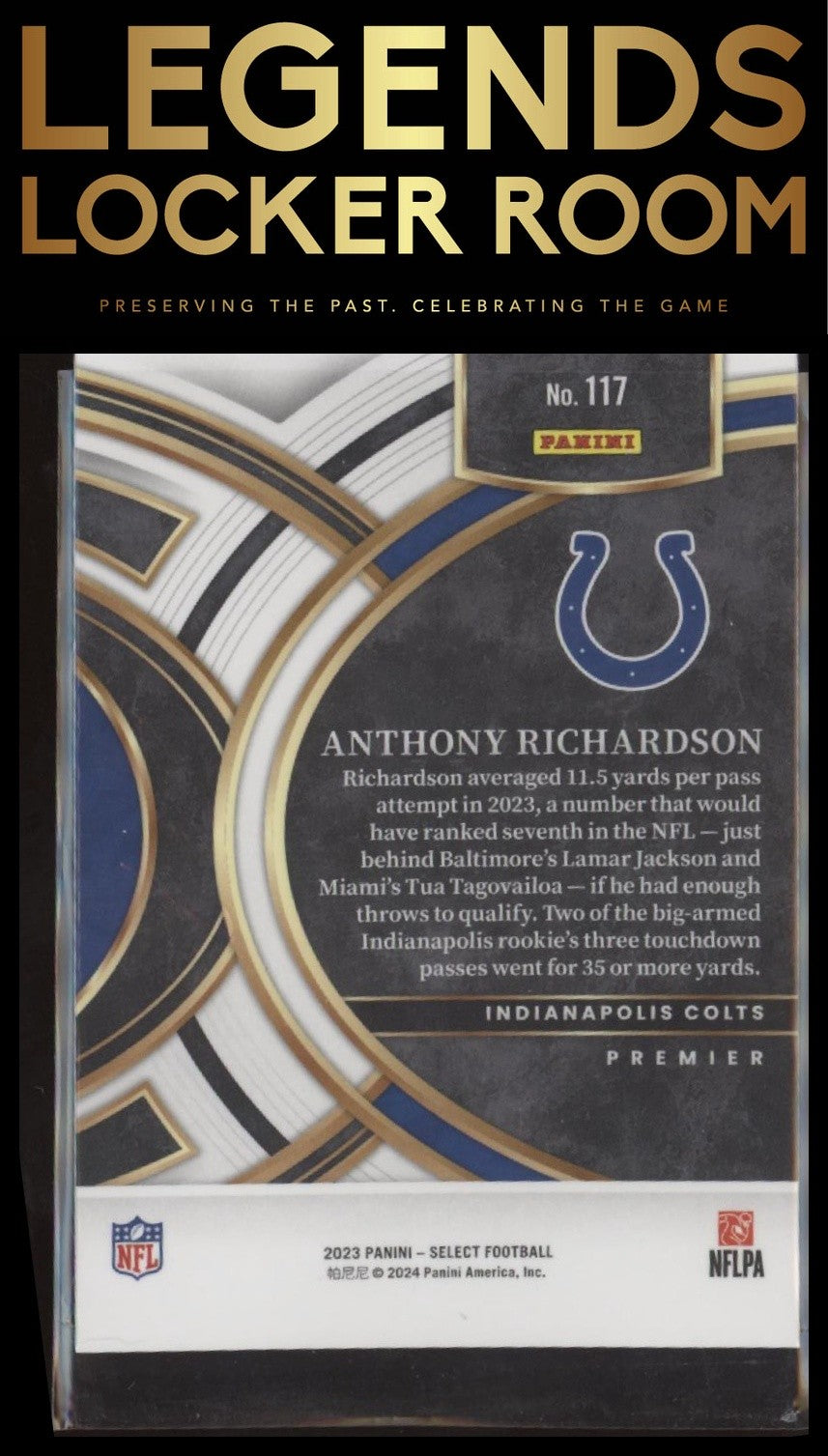 2023 Panini Select #117 Anthony Richardson