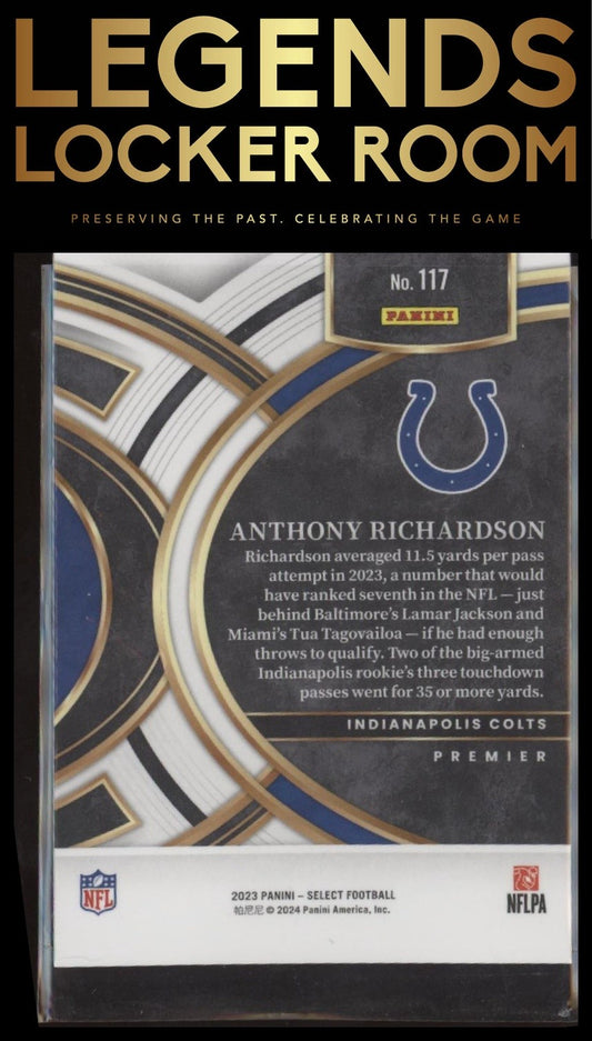2023 Panini Select #117 Anthony Richardson