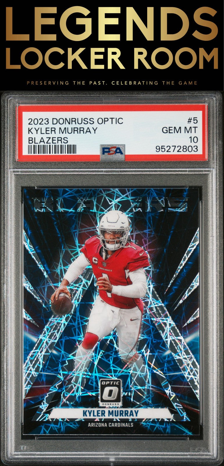 2023 Panini Donruss Optic Blazers #5 Kyler Murray PSA 10