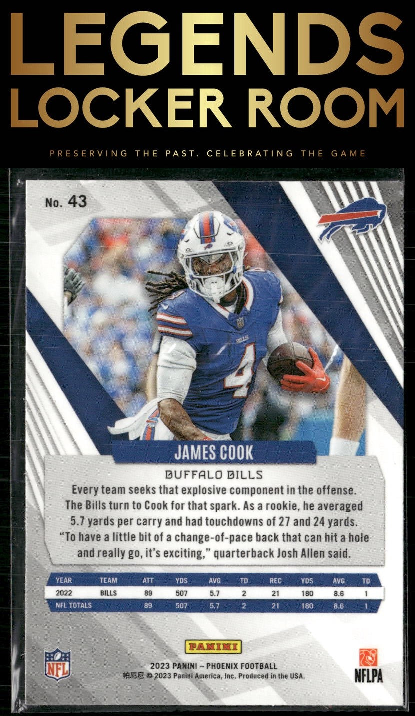 2023 Panini Phoenix #43 James Cook