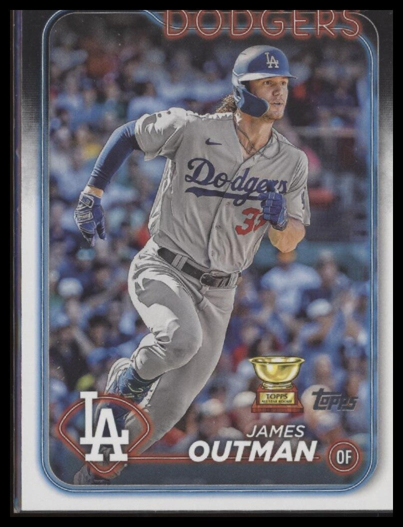 2024 Topps Los Angeles Dodgers #362 James Outman