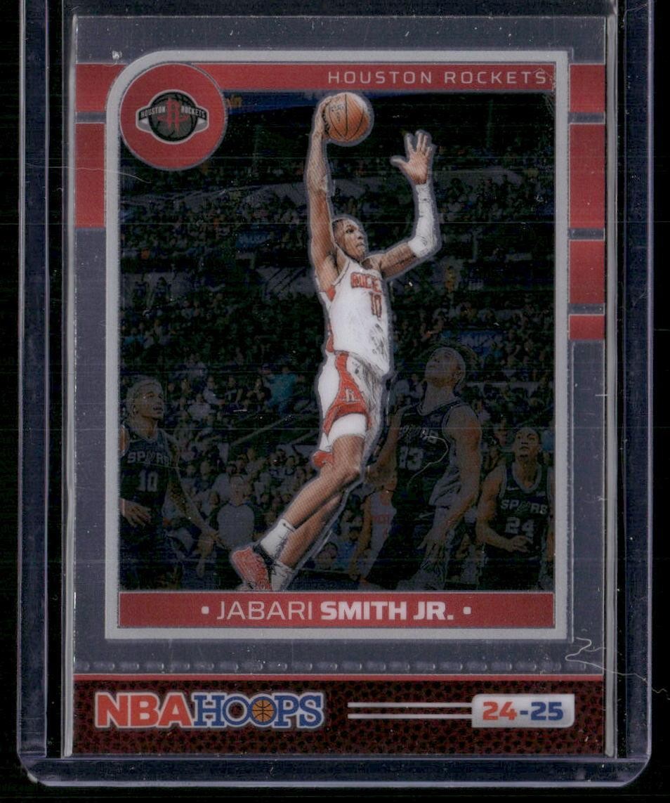 2024-25 Hoops #170 Jabari Smith Jr. Premium Prizms Silver