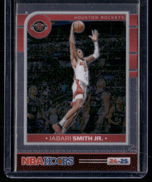 2024-25 Hoops #170 Jabari Smith Jr. Premium Prizms Silver