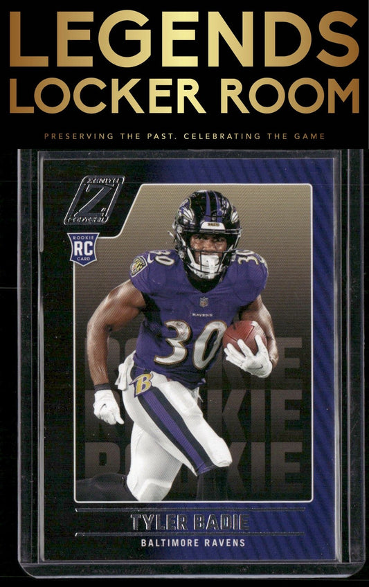2022 Zenith #179 Tyler Badie Retail