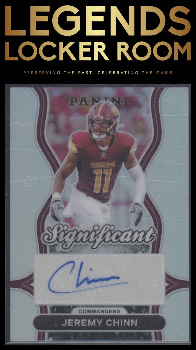 2024 Panini Prizm #SS-JCN Jeremy Chinn Significant Signatures