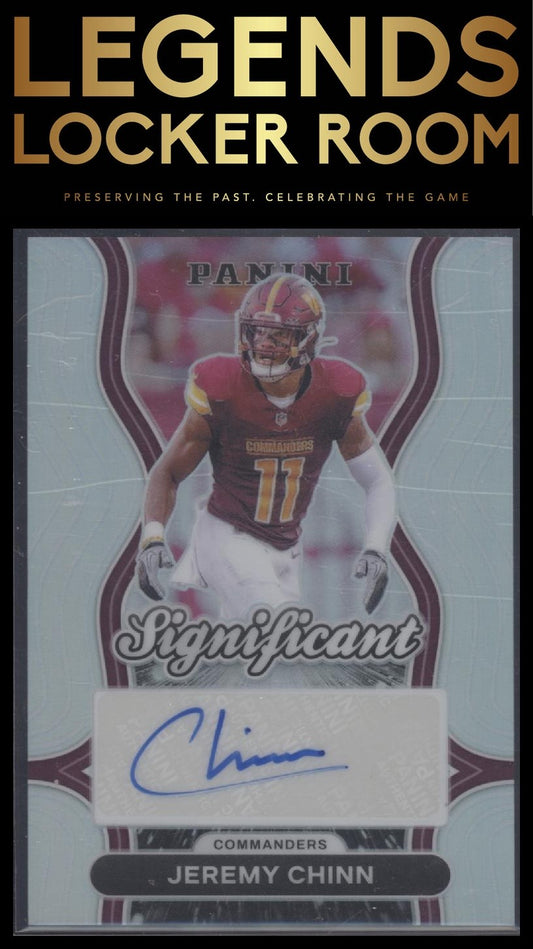 2024 Panini Prizm #SS-JCN Jeremy Chinn Significant Signatures