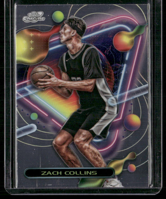 2023-24 Topps Chrome Cosmic #117 Zach Collins