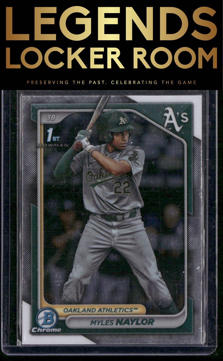 2024 Bowman #BCP-136 Myles Naylor Chrome Prospects