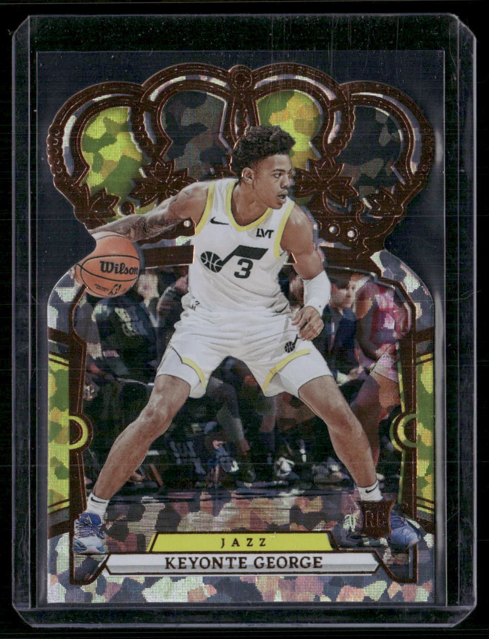 2023-24 Panini Crown Royale #92 Keyonte George Crystal
