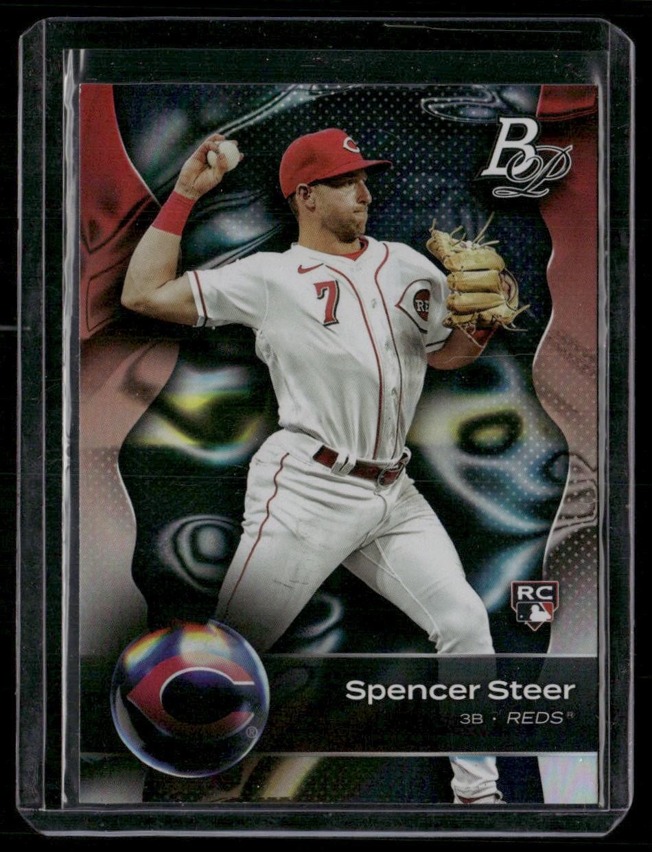 2023 Bowman Platinum #76 Spencer Steer