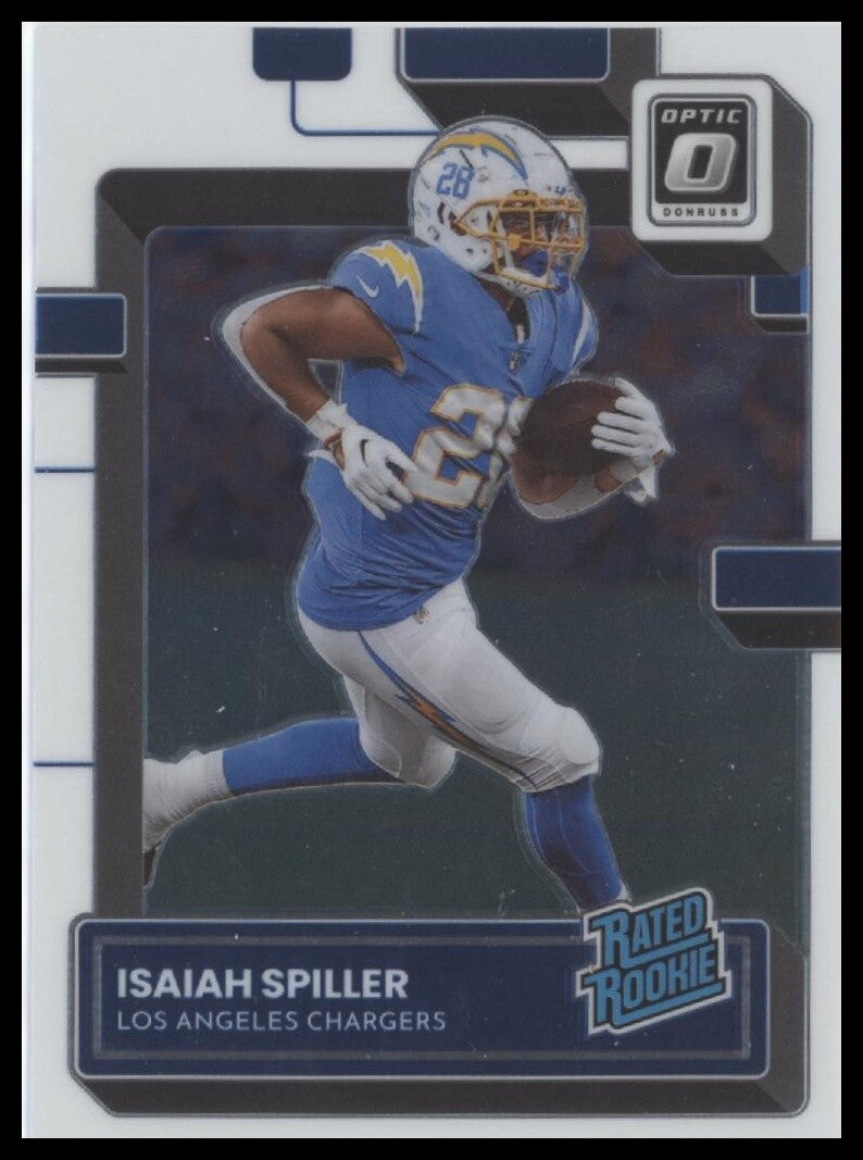 2022 Donruss Optic #216 Isaiah Spiller