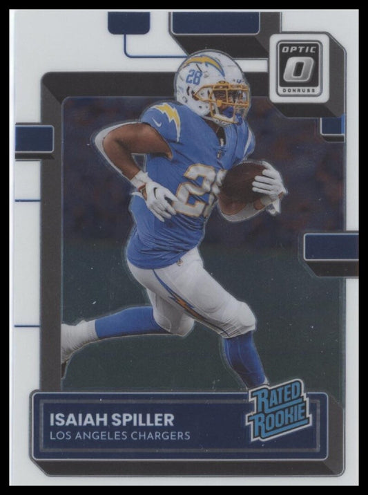 2022 Donruss Optic #216 Isaiah Spiller