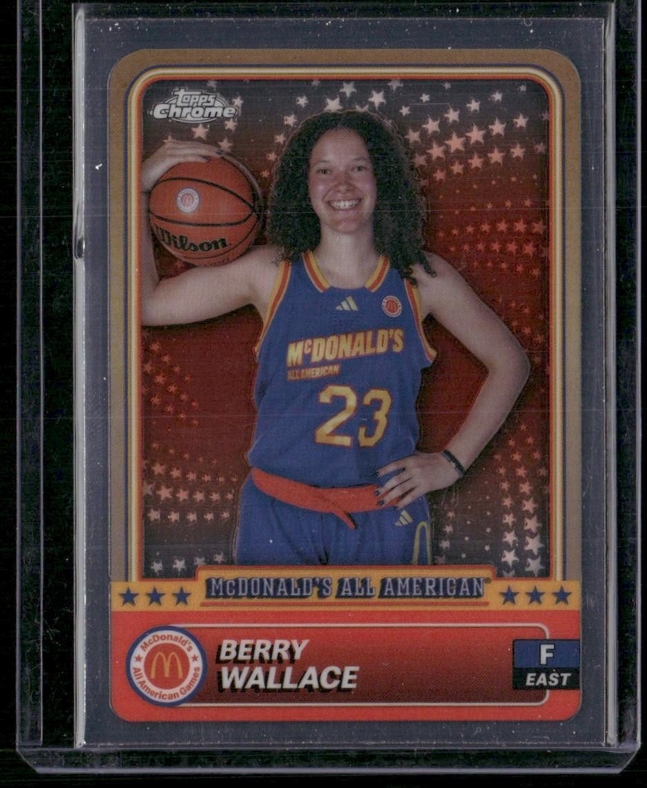 2024 Topps Chrome McDonald's All-American #62 Berry Wallace