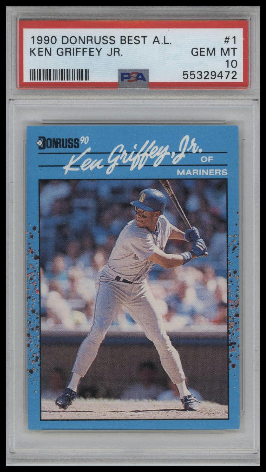 1990 Donruss Best A.L. #1 Ken Griffey Jr. PSA 10