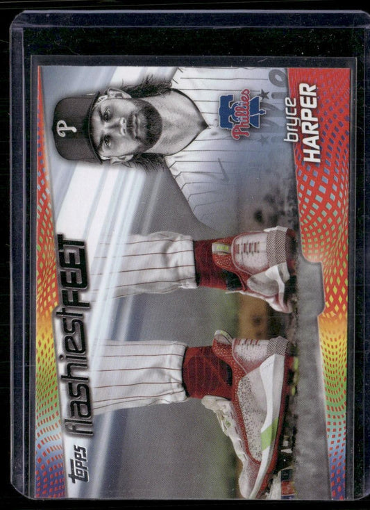 2022 Topps #FF-2 Bryce Harper Flashiest Feet