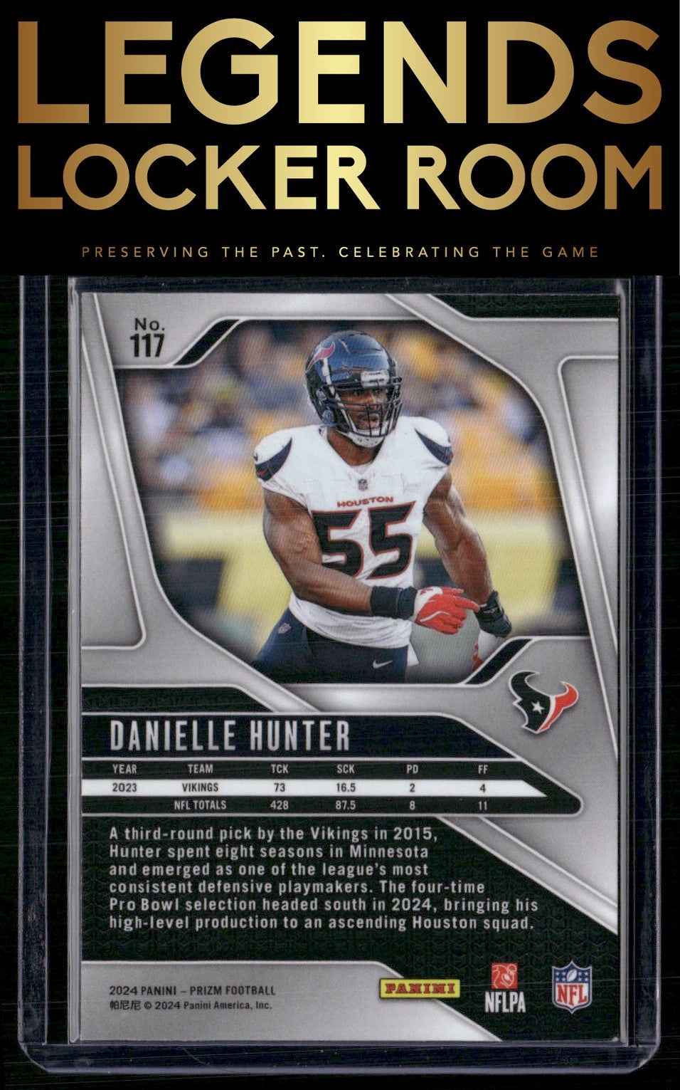 2024 Panini Prizm #117 Danielle Hunter