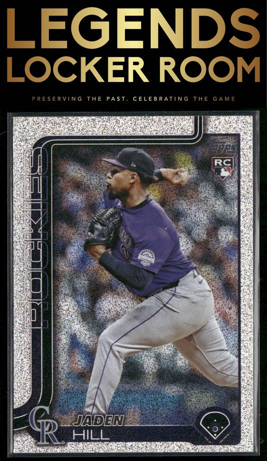 2025 Topps #556 Jaden Hill Sandglitter