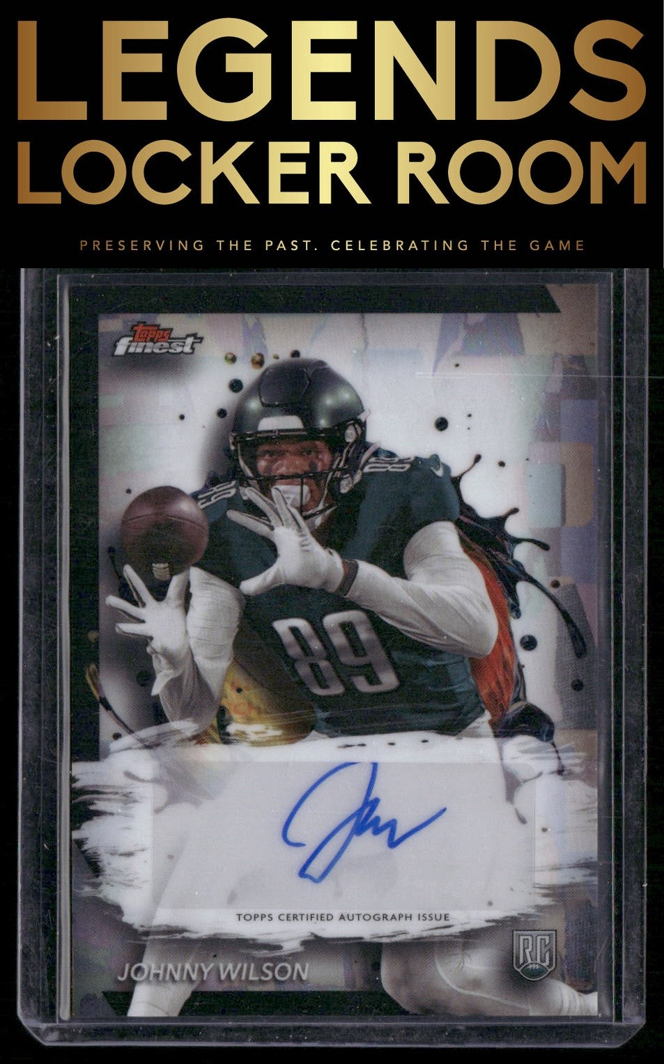 2024 Finest #RFA-JW Johnny Wilson Rookie Finest Autographs