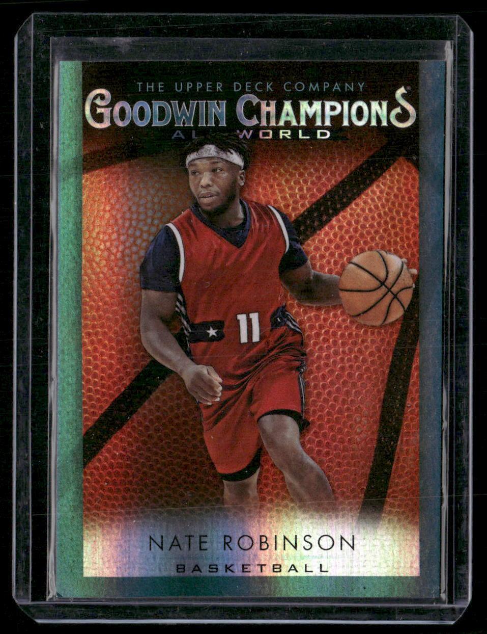 2021 Upper Deck Goodwin Champions #GB-4 Nate Robinson All-World Basketball