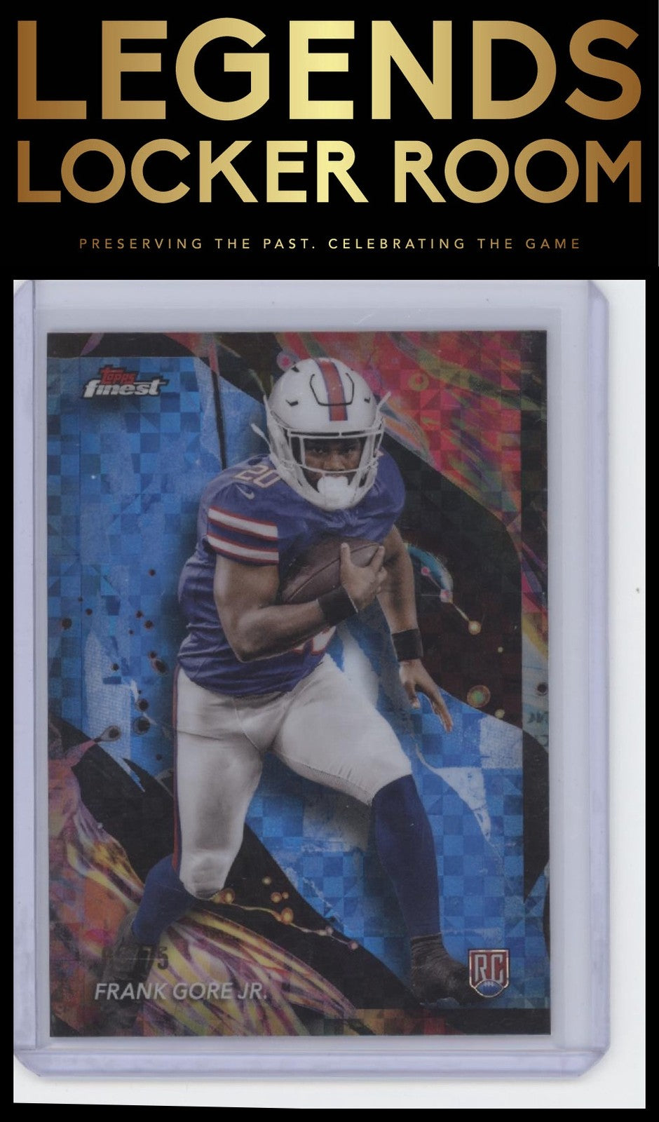 2024 Finest #181 Frank Gore Jr. /75