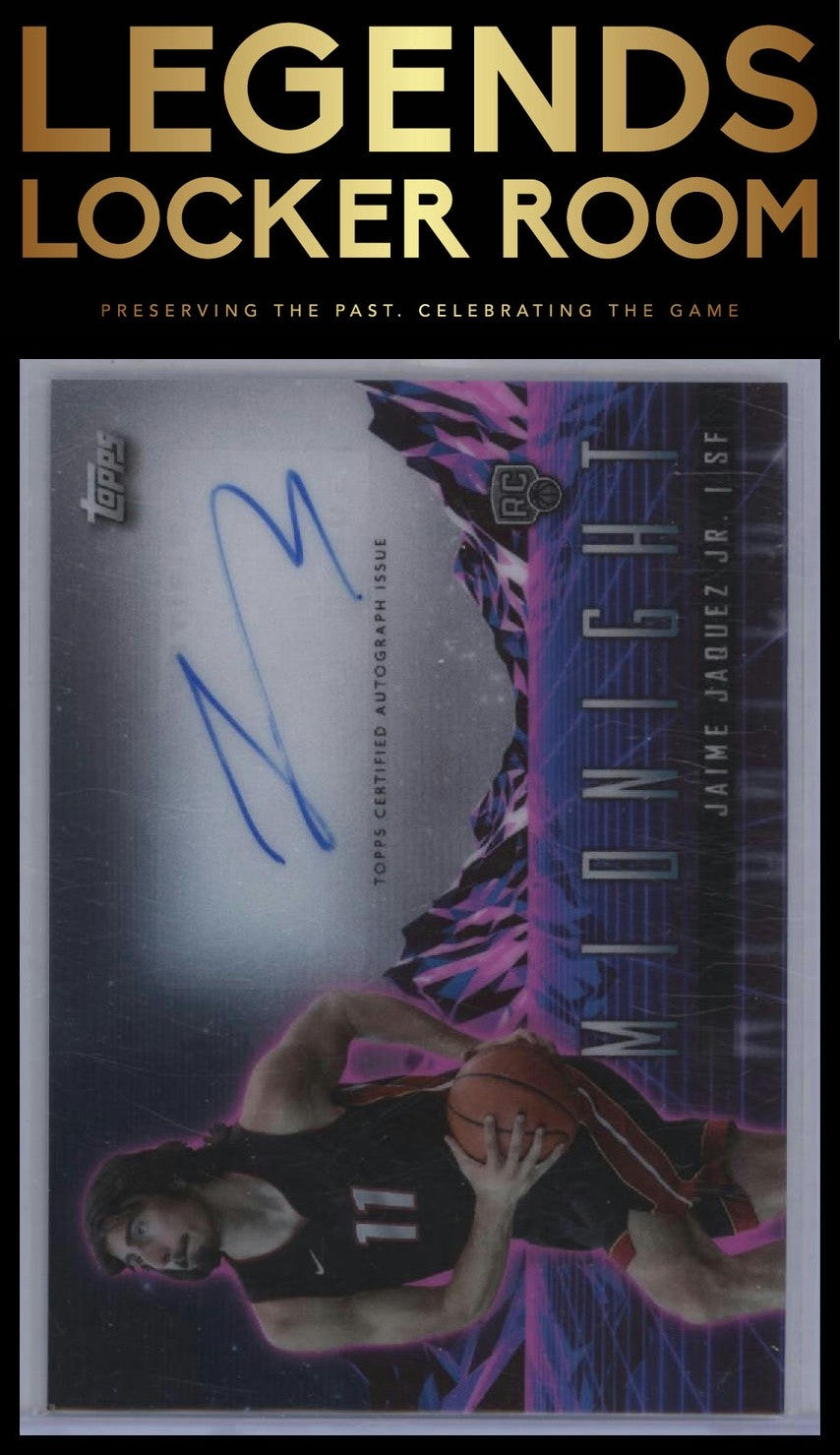 2023-24 Topps Midnight #RHS-JJJ Jaime Jaquez Jr. Rookie Horizon Signatures