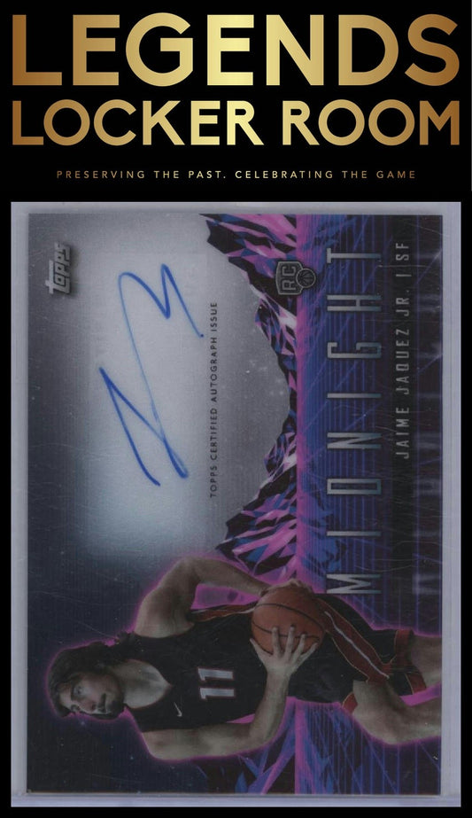 2023-24 Topps Midnight #RHS-JJJ Jaime Jaquez Jr. Rookie Horizon Signatures