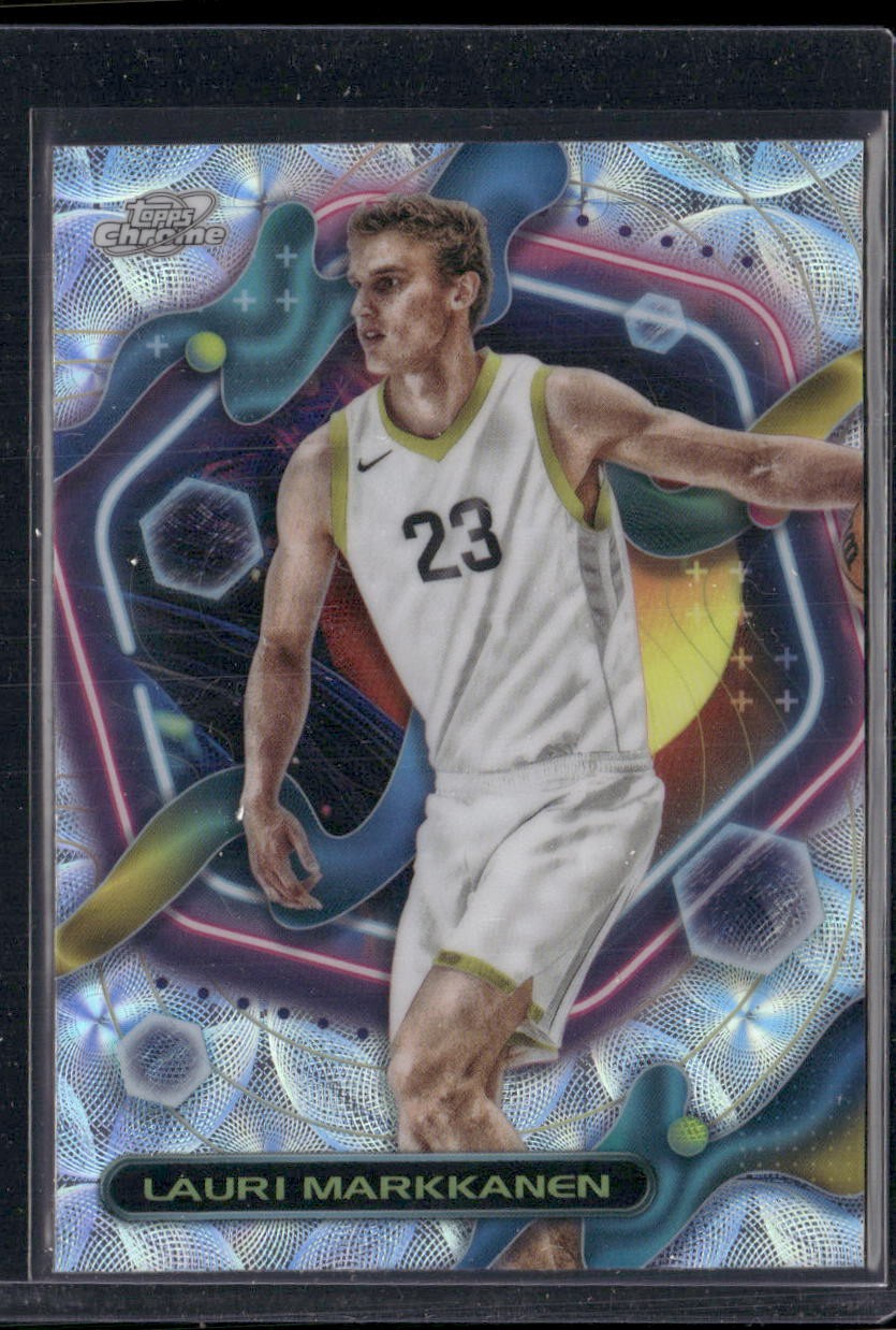 2023-24 Topps Chrome Cosmic #131 Lauri Markkanen Nucleus Refractors