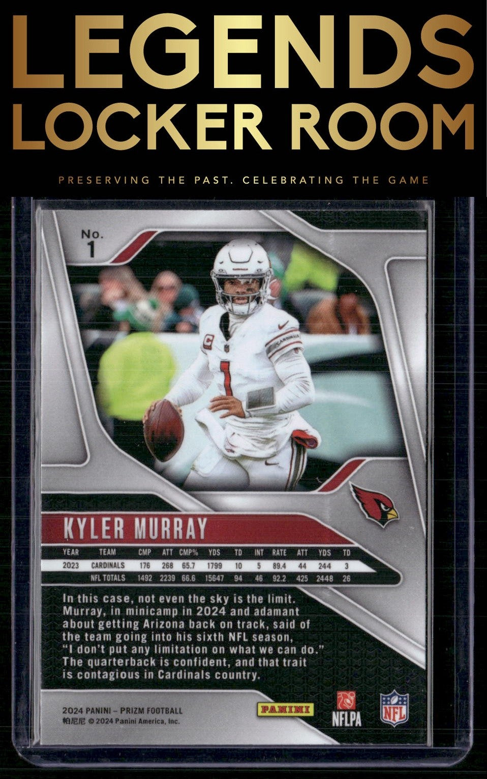 2024 Panini Prizm #1 Kyler Murray