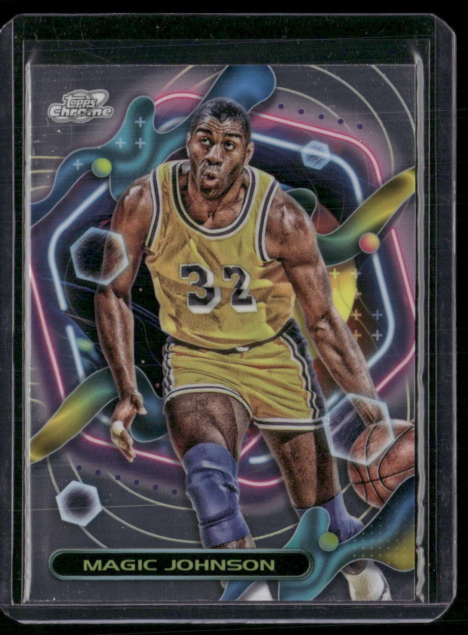 2023-24 Topps Chrome Cosmic #57 Magic Johnson