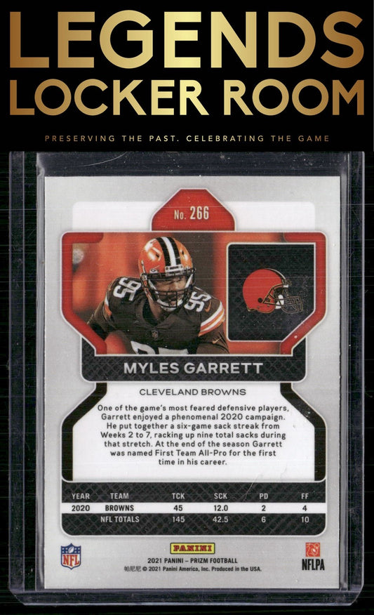 2021 Panini Prizm #266 Myles Garrett