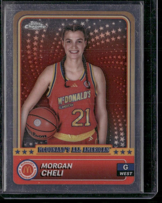 2024 Topps Chrome McDonald's All-American #66 Morgan Cheli