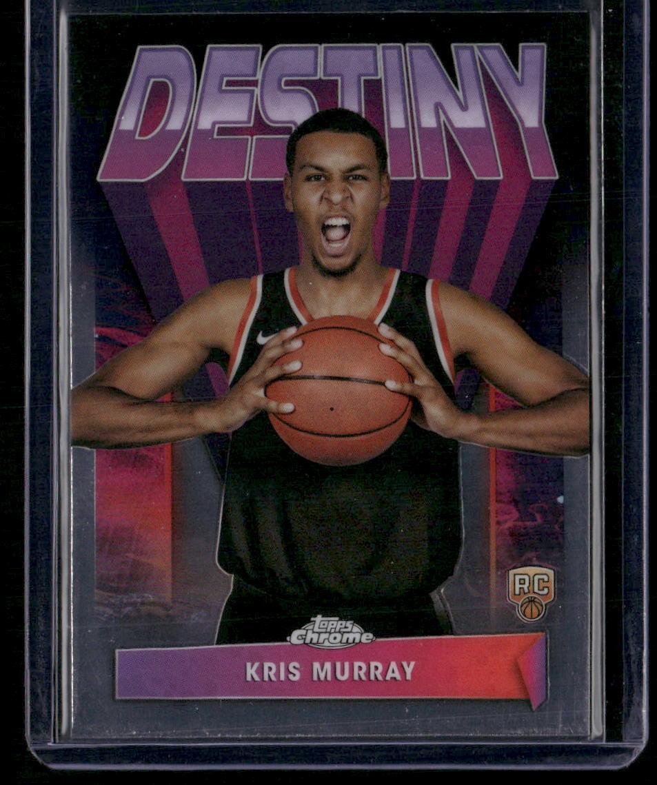 2023-24 Topps Chrome #D-13 Kris Murray Destiny
